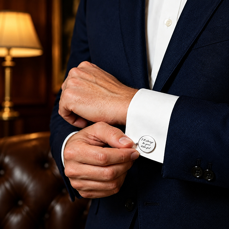Stainless Steel Cufflinks and  - огляд і ціна Tie Bar Set Gift