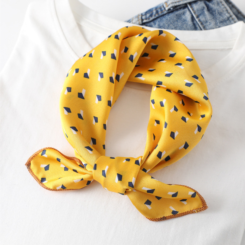 Women scarf  50*50cm Square Sk - огляд і ціна Silk Neck Scarf