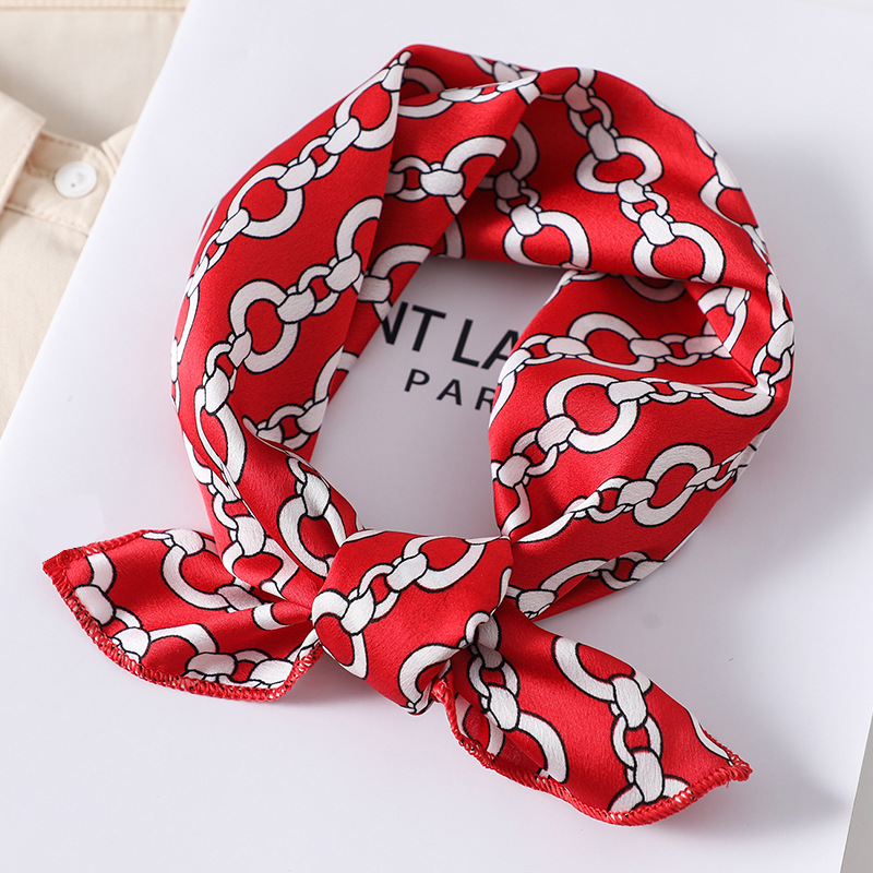 Women scarf  50*50cm Square Sk - огляд і ціна Silk Neck Scarf