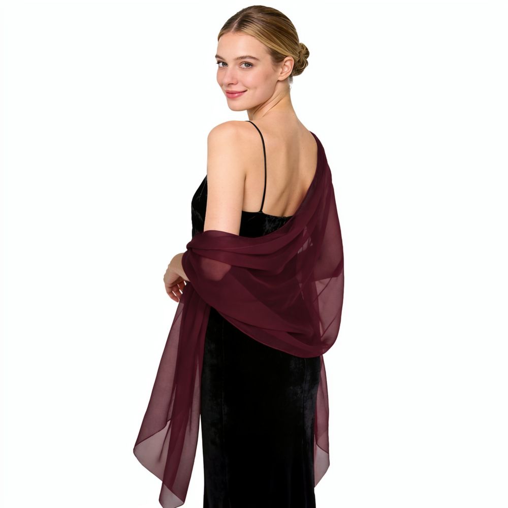 Elegant Chiffon Scarf Wrap For - огляд і ціна Stole Wedding Shawl