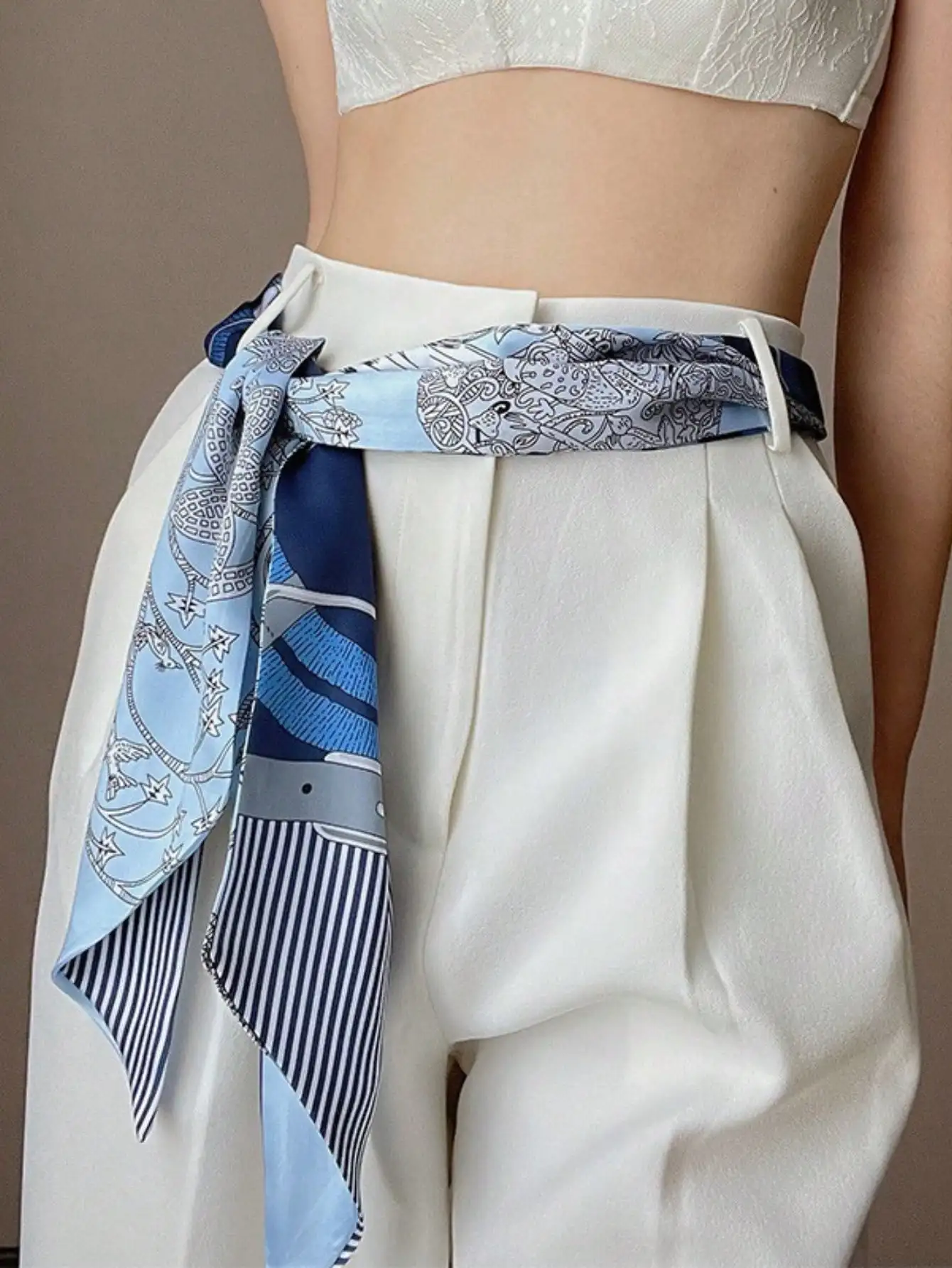 Women's Spring/Summer Casual F - огляд і ціна Silk Neck Scarf