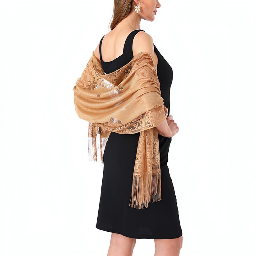 Fashion Floral Lace Shawl For  - огляд і ціна Stole Wedding Shawl