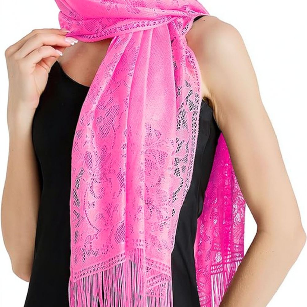 Fashion Floral Lace Shawl For  - огляд і ціна Stole Wedding Shawl