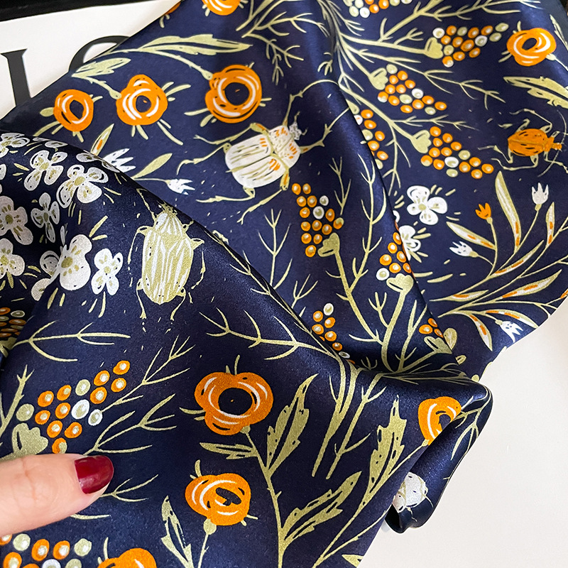 2026 Fashion 100% Real Silk Sq - огляд і ціна Silk Neck Scarf