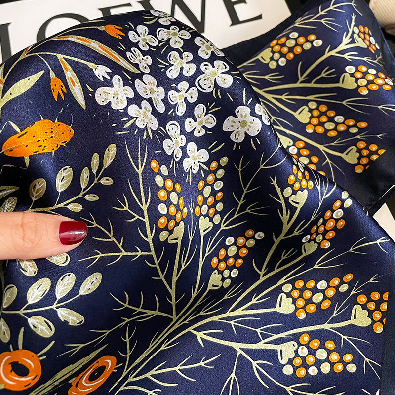 2026 Fashion 100% Real Silk Sq - огляд і ціна Silk Neck Scarf