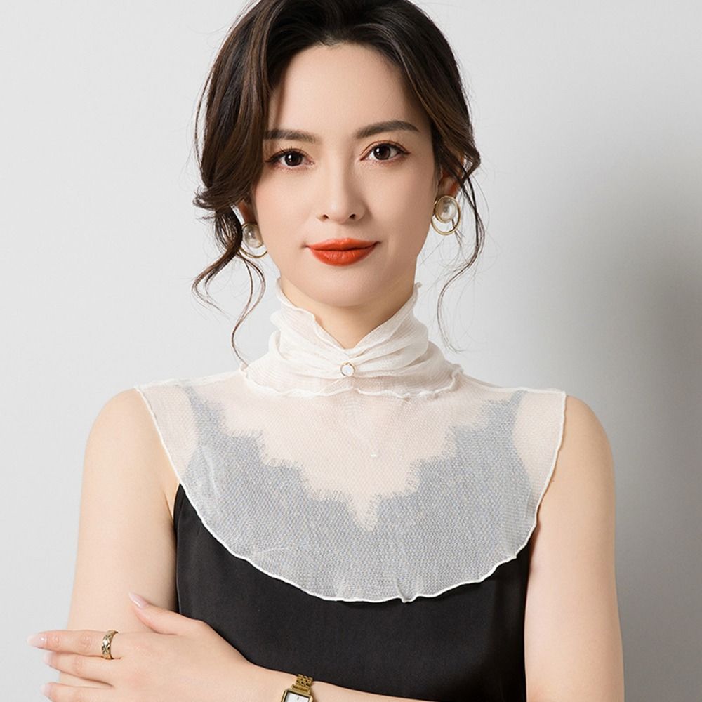 New Mesh Silk Mesh Scarf Breat - огляд і ціна Silk Neck Scarf