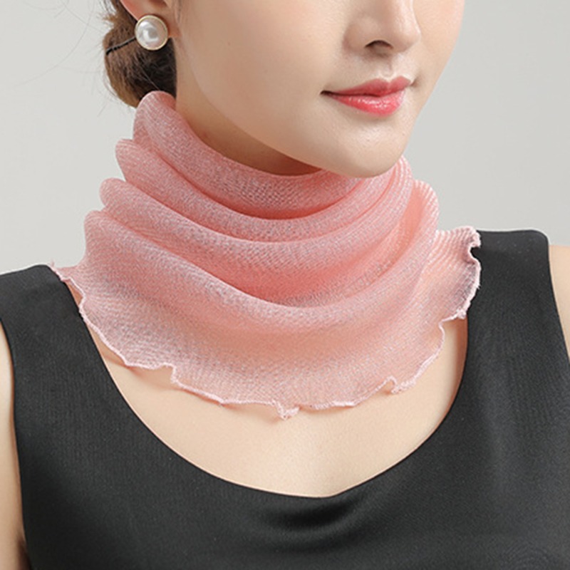 Spring Summer Chiffon Neck Col - огляд і ціна Silk Neck Scarf