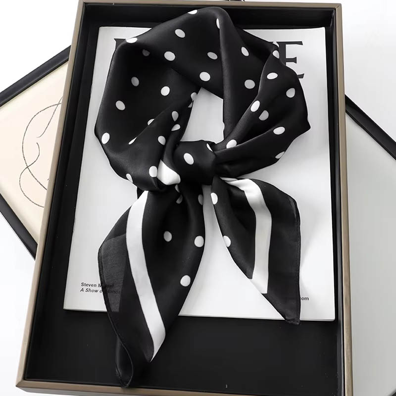 Luxury Lady Hair Dot Scarf Fem - огляд і ціна Silk Neck Scarf