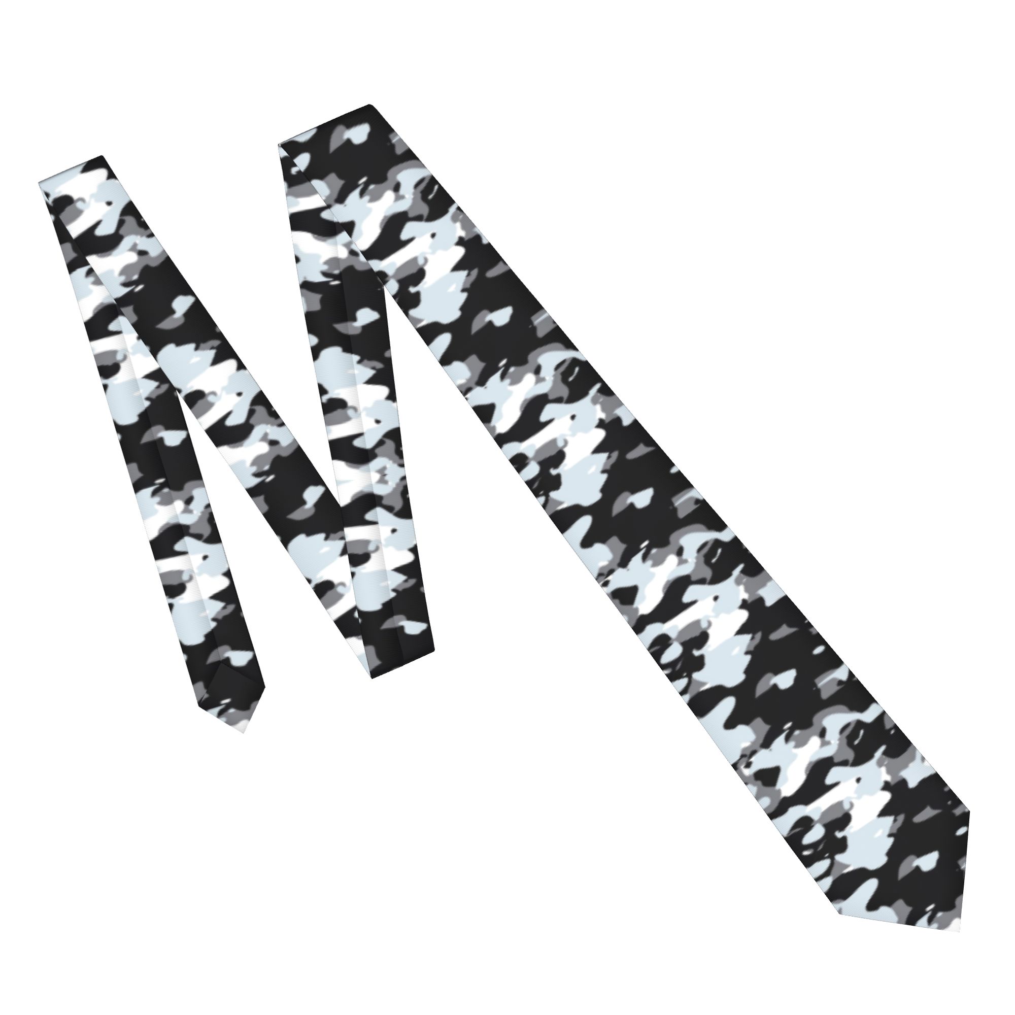 Camouflage Military Style Men  - огляд і ціна Skinny Tie Men
