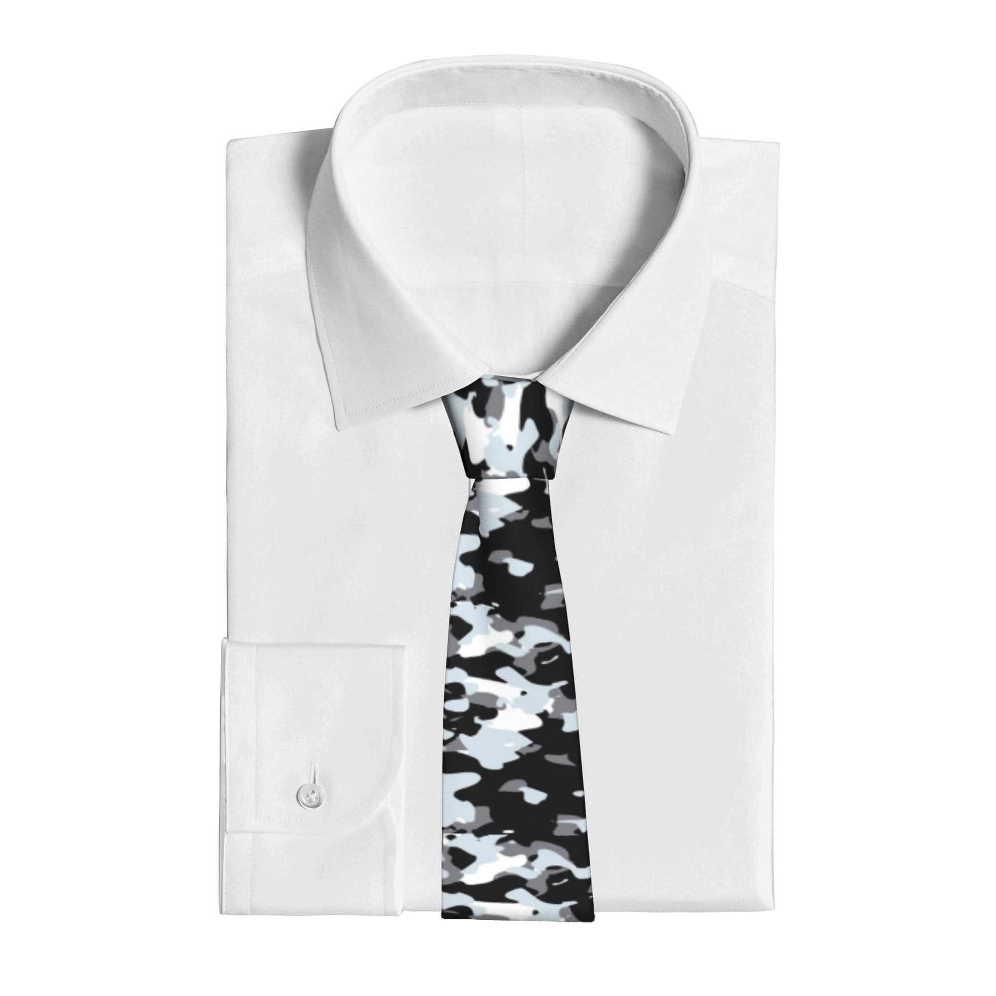 Camouflage Military Style Men  - огляд і ціна Skinny Tie Men